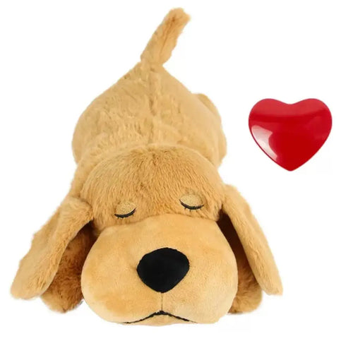 Dog Anxiety Companion, Heartbeat Dog Plush Toy, Anxiety Relief & Calming Tool, Calming Dog Toy, Crate Training Essential, Behavior Training &Sleep Aid, Cuddle Companion, Puppy Toy, Interactive Pettoys, Dog Products, Durable Chew, Dog Toys